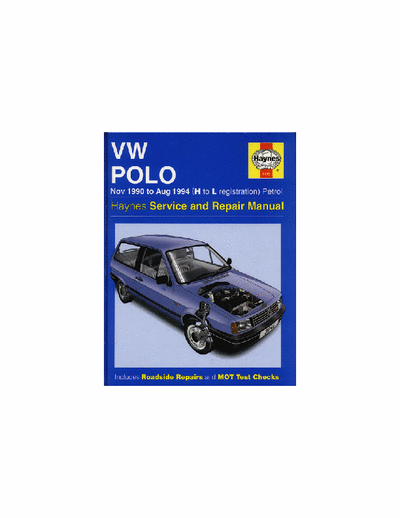 Volkswagen Polo 11/1990-08/1994 petrol Service and Repair Manual - Schematic Diagram - pag. 182